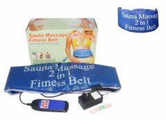 Centura de slabit, sauna massage 2 in 1 fitness